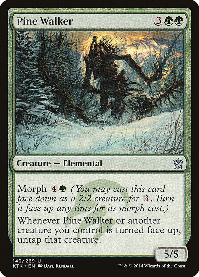 Pine Walker [Khans of Tarkir] Magic: The Gathering