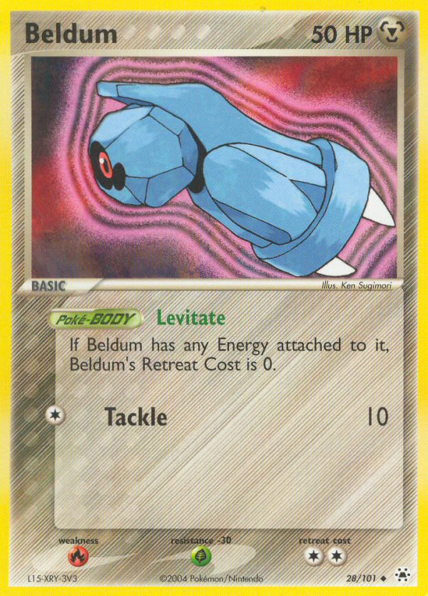 Beldum (28/101) [EX: Hidden Legends] Pokémon