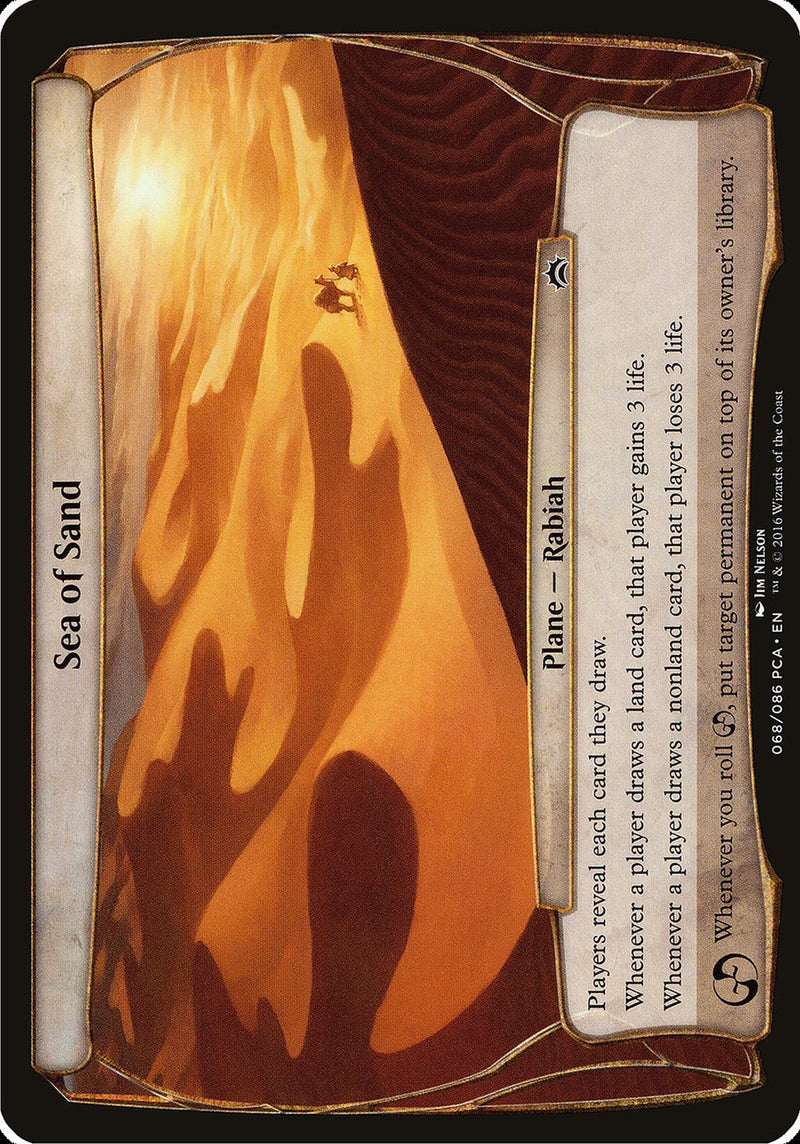 Sea of Sand (Planes) [Planechase Anthology Planes] Magic: The Gathering