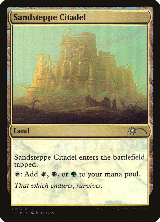 Sandsteppe Citadel [Magic Origins Clash Pack] Magic: The Gathering