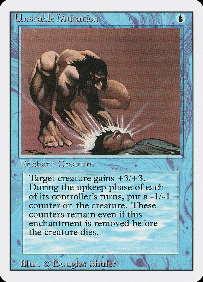 Unstable Mutation [Revised Edition] Magic: The Gathering