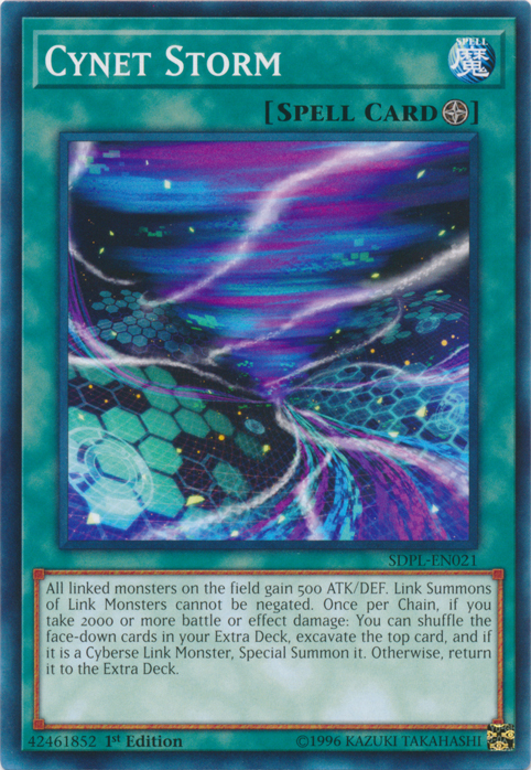 Cynet Storm [SDPL-EN021] Common Yu-Gi-Oh!