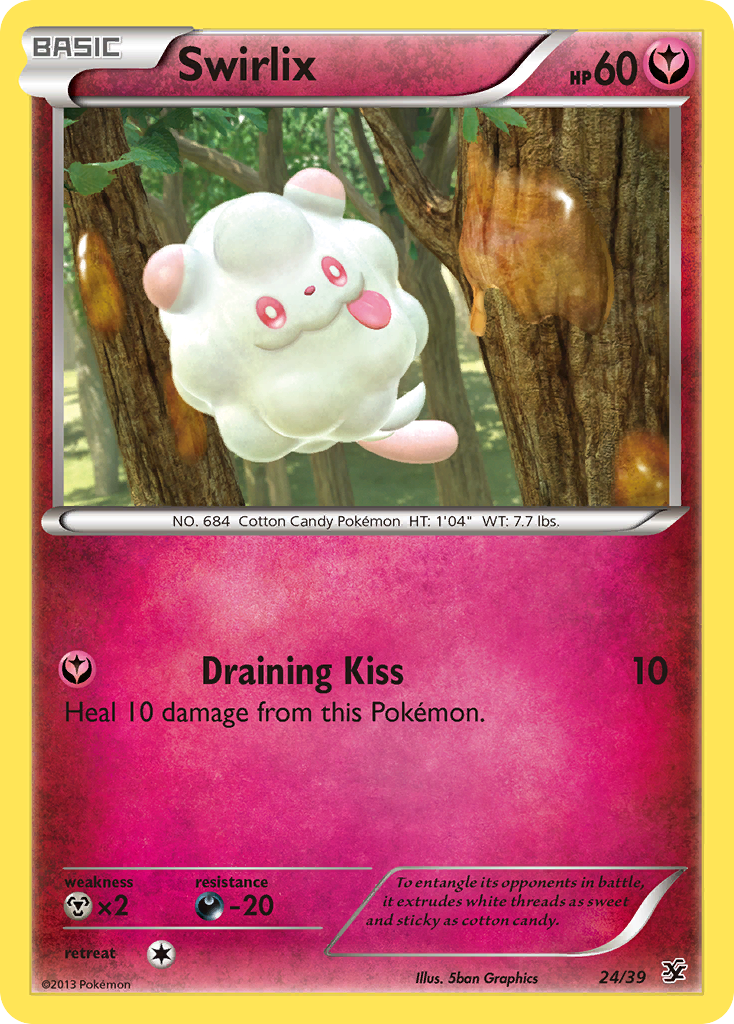 Swirlix (24/39) [XY: Kalos Starter Set] Pokémon