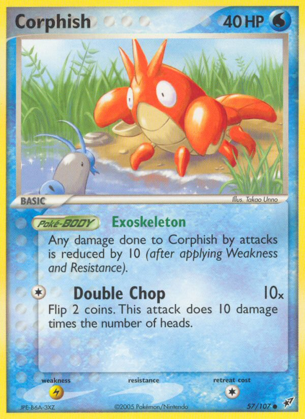 Corphish (57/107) [EX: Deoxys] Pokémon