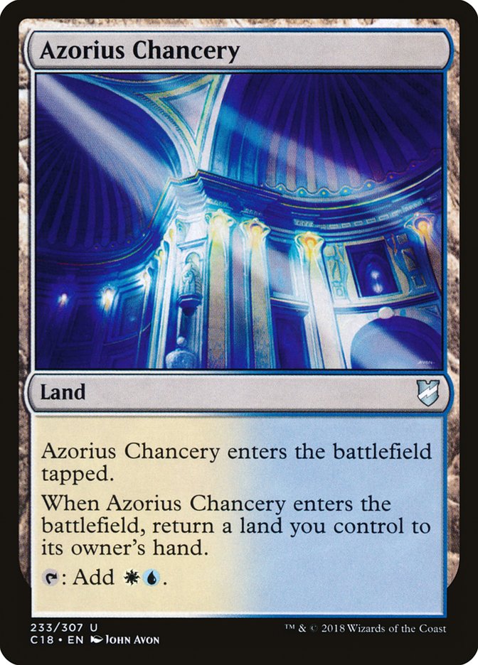 Azorius Chancery [Commander 2018] Magic: The Gathering