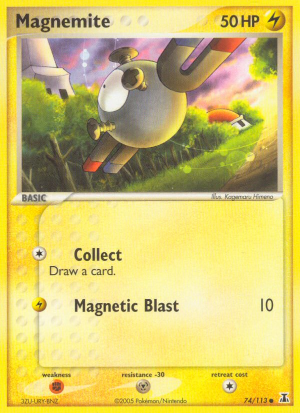 Magnemite (74/113) [EX: Delta Species] Pokémon