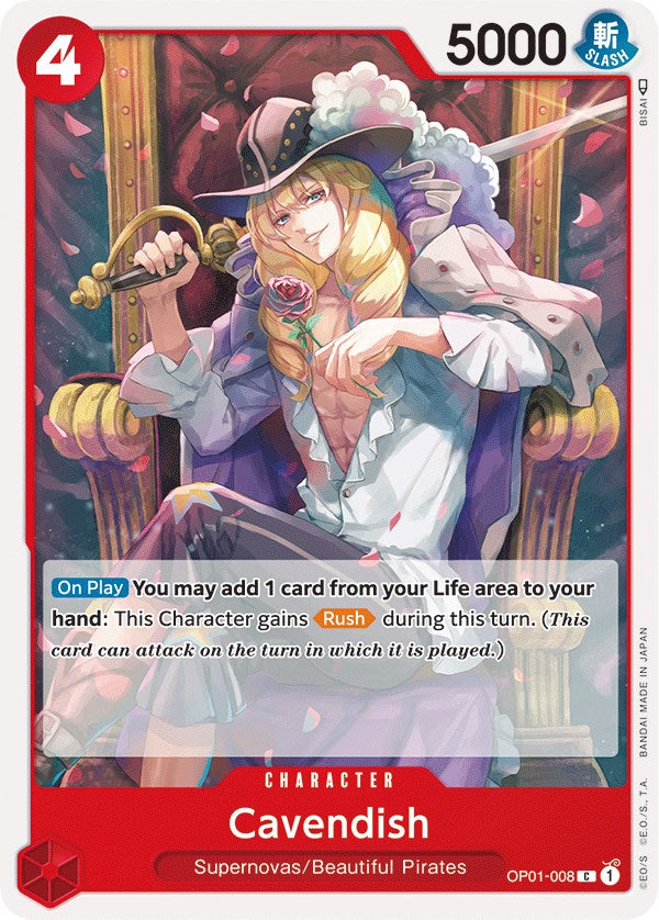 Cavendish [Romance Dawn] Bandai