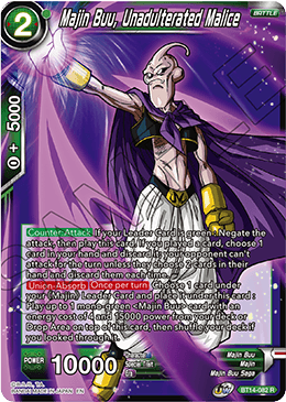 Majin Buu, Unadulterated Malice (BT14-082) [Cross Spirits] Dragon Ball Super