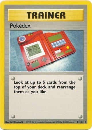 Pokedex (87/102) [Base Set Unlimited] Pokémon