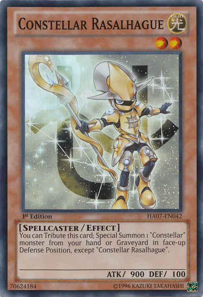 Constellar Rasalhague [HA07-EN042] Super Rare Yu-Gi-Oh!