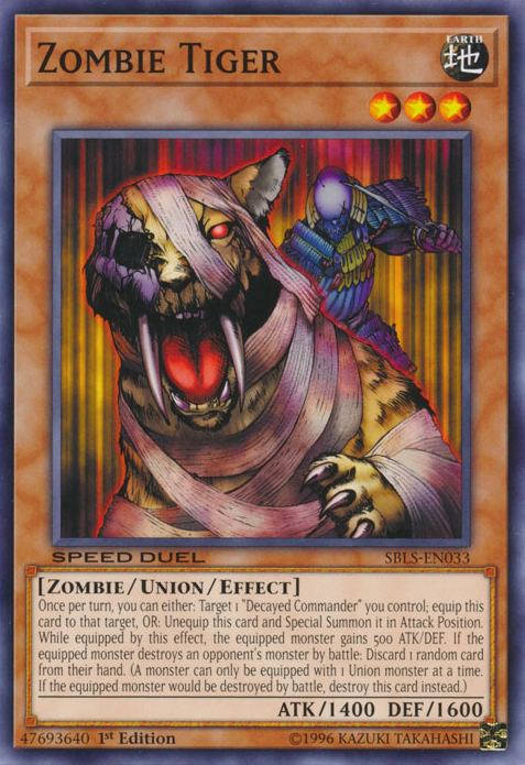 Zombie Tiger [SBLS-EN033] Common Yu-Gi-Oh!