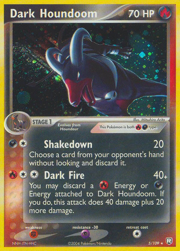 Dark Houndoom (5/109) [EX: Team Rocket Returns] Pokémon