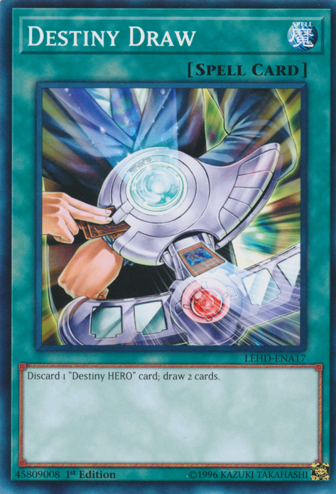 Destiny Draw [LEHD-ENA17] Common Yu-Gi-Oh!