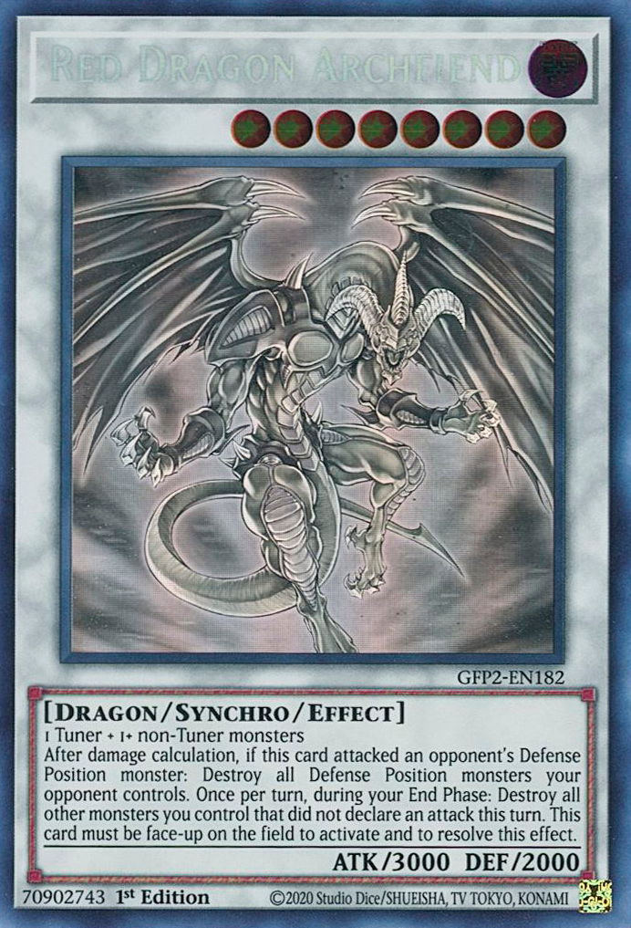 Red Dragon Archfiend [GFP2-EN182] Ghost Rare Yu-Gi-Oh!