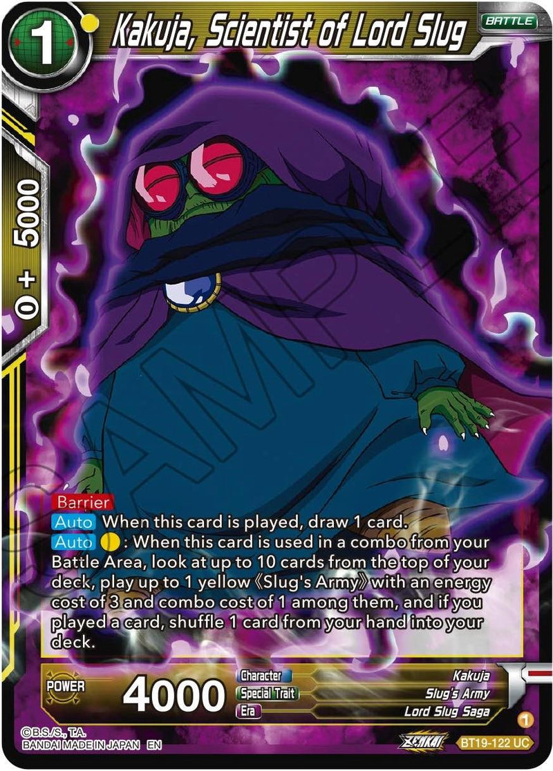 Kakuja, Scientist of Lord Slug (BT19-122) [Fighter's Ambition] Dragon Ball Super