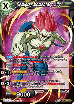 Demigra, Momentary Ally (BT13-123) [Supreme Rivalry] Dragon Ball Super