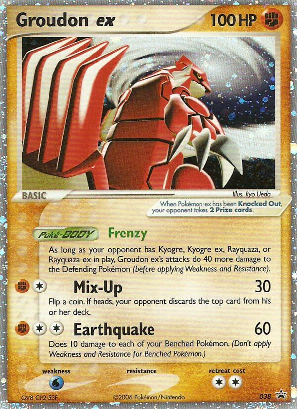 Groudon ex (038) [Nintendo: Black Star Promos] Pokémon