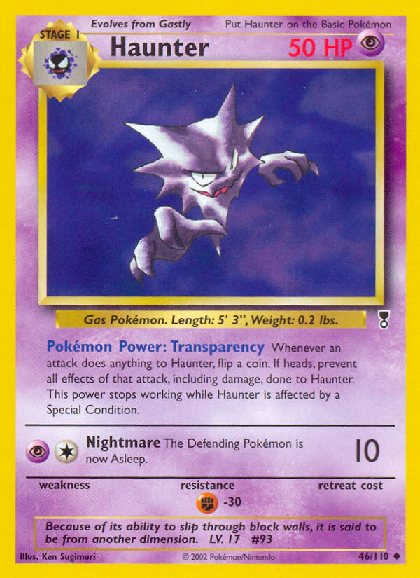 Haunter (46/110) [Legendary Collection] Pokémon