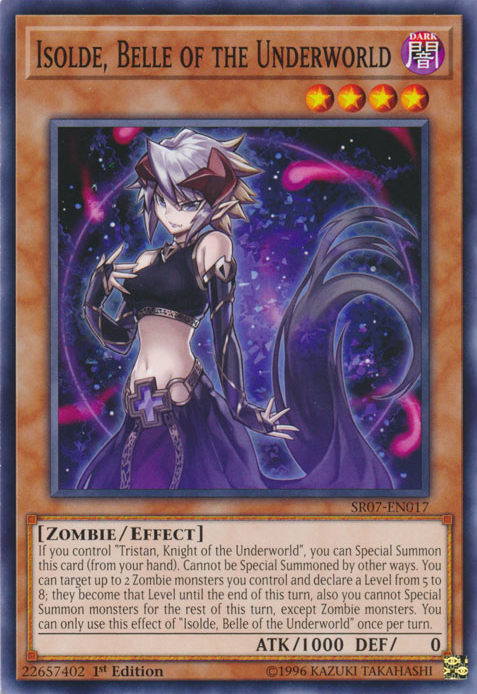 Isolde, Belle of the Underworld [SR07-EN017] Common Yu-Gi-Oh!