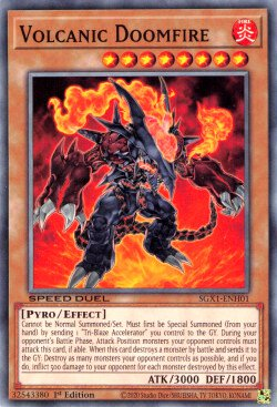 Volcanic Doomfire [SGX1-ENH01] Common Yu-Gi-Oh!