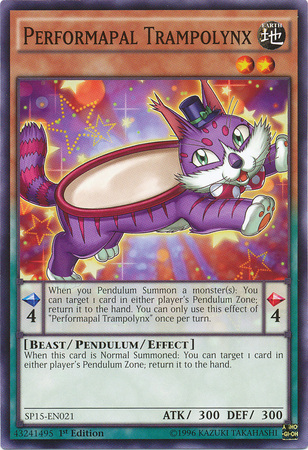 Performapal Trampolynx [SP15-EN021] Common Yu-Gi-Oh!