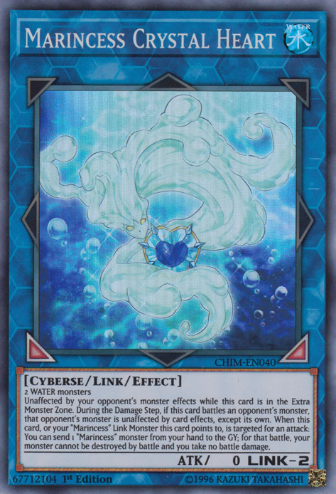 Marincess Crystal Heart [CHIM-EN040] Super Rare Yu-Gi-Oh!