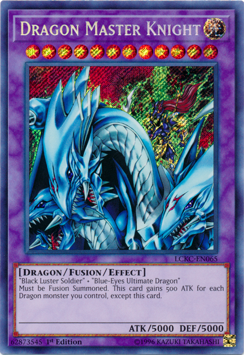 Dragon Master Knight [LCKC-EN065] Secret Rare Yu-Gi-Oh!