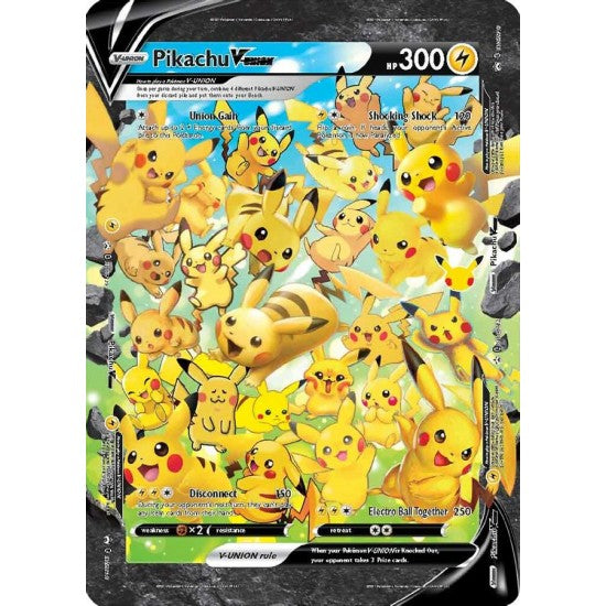 Pikachu V-UNION (Jumbo Card) [Sword & Shield: Black Star Promos] Pokémon