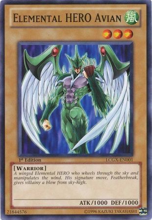 Elemental HERO Avian [LCGX-EN001] Common Yu-Gi-Oh!