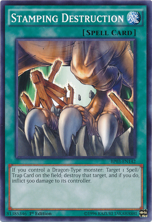 Stamping Destruction [BP03-EN142] Common Yu-Gi-Oh!