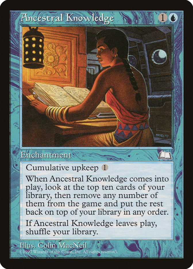 Ancestral Knowledge [Weatherlight] Magic: The Gathering