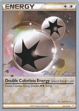 Double Colorless Energy (103/123) (Boltevoir - Michael Pramawat) [World Championships 2010] Pokémon