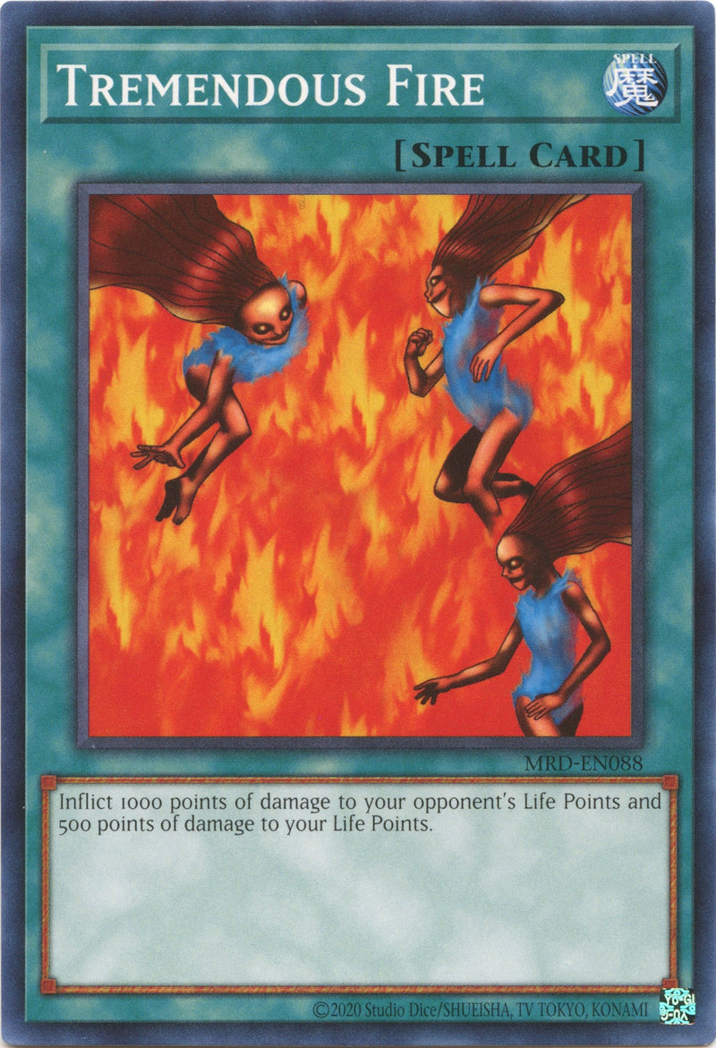 Tremendous Fire (25th Anniversary) [MRD-EN088] Common Yu-Gi-Oh!