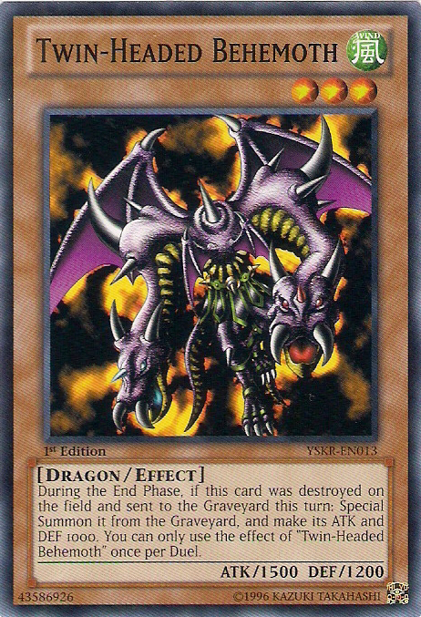 Twin-Headed Behemoth [YSKR-EN013] Common Yu-Gi-Oh!