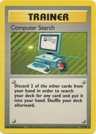 Computer Search (71/102) [Base Set Unlimited] Pokémon