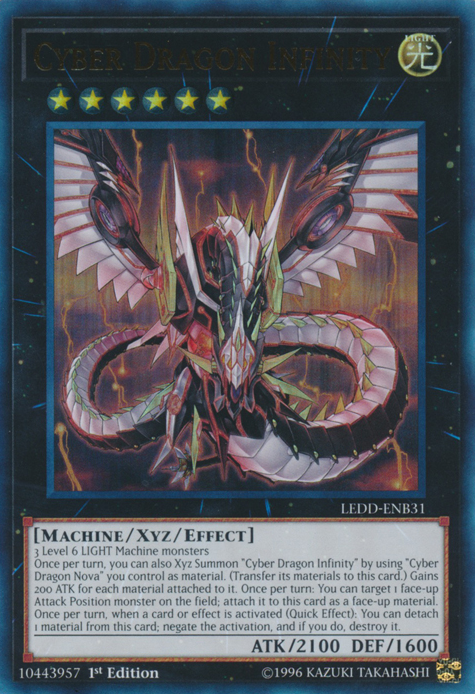 Cyber Dragon Infinity [LEDD-ENB31] Ultra Rare Yu-Gi-Oh!