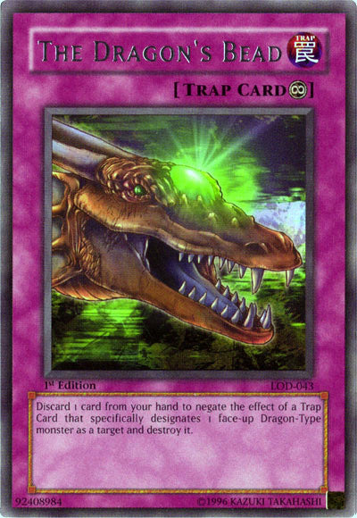 The Dragon's Bead [LOD-043] Rare Yu-Gi-Oh!