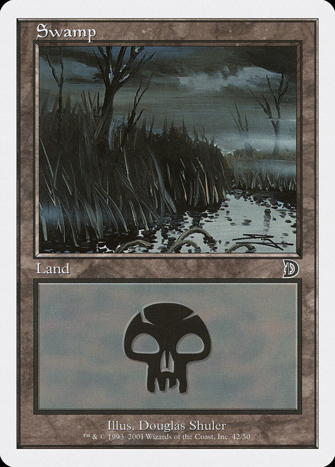 Swamp (42) [Deckmasters] Magic: The Gathering