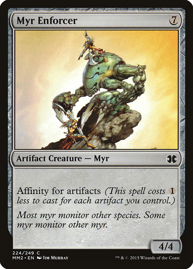 Myr Enforcer [Modern Masters 2015] Magic: The Gathering