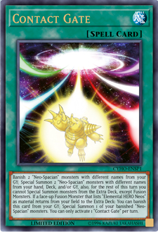 Contact Gate (Sneak Peek) [CYHO-ENSP1] Ultra Rare Yu-Gi-Oh!