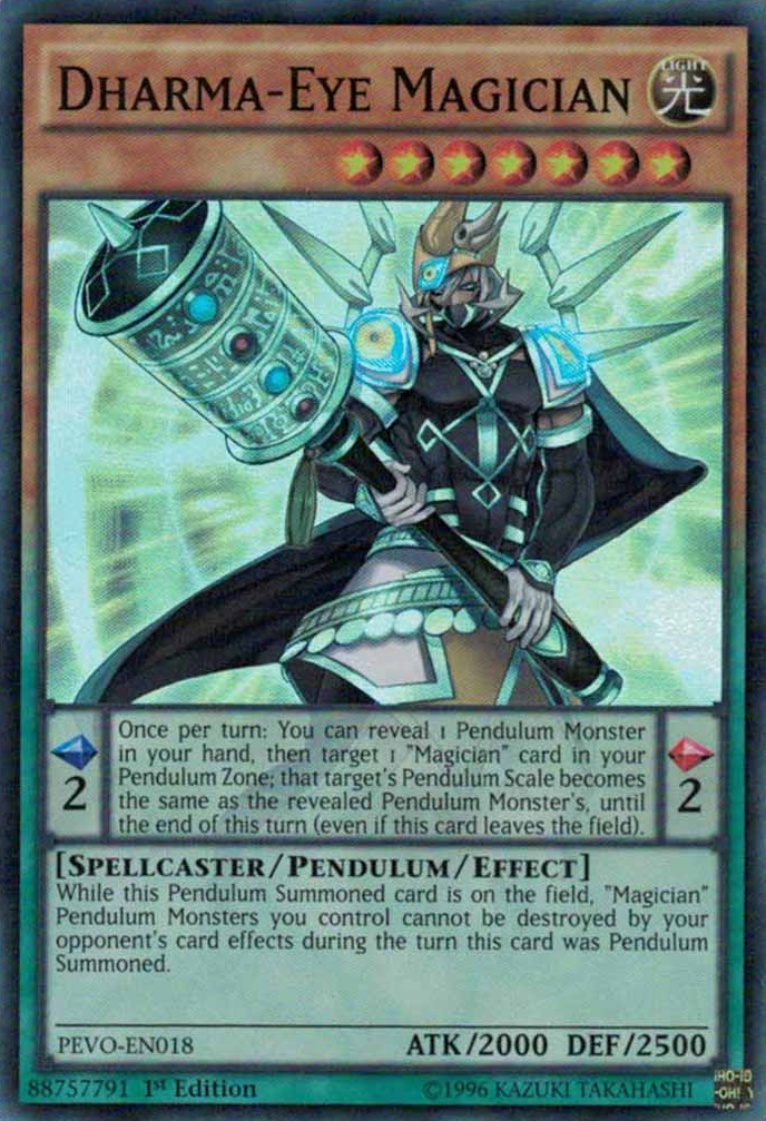 Dharma-Eye Magician [PEVO-EN018] Super Rare Yu-Gi-Oh!