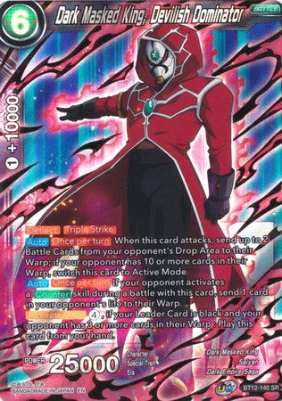 Dark Masked King, Devilish Dominator (BT12-140) [Vicious Rejuvenation] Dragon Ball Super