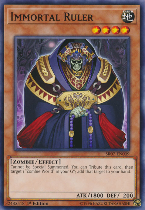 Immortal Ruler [SR07-EN009] Common Yu-Gi-Oh!