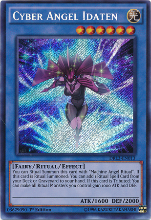 Cyber Angel Idaten [DRL3-EN013] Secret Rare Yu-Gi-Oh!