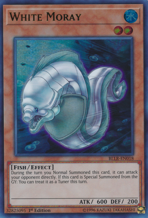 White Moray [BLLR-EN018] Ultra Rare Yu-Gi-Oh!
