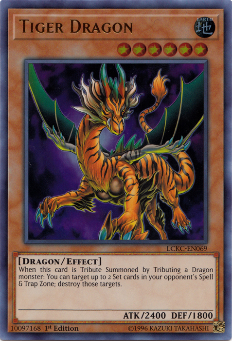 Tiger Dragon [LCKC-EN069] Ultra Rare Yu-Gi-Oh!