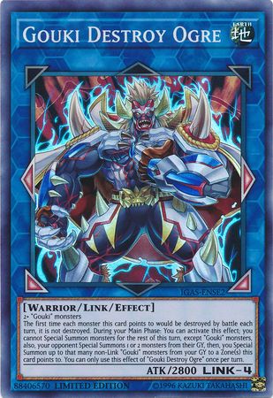 Gouki Destroy Ogre [IGAS-ENSE2] Super Rare Yu-Gi-Oh!