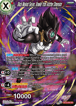 Black Masked Saiyan, Brawler from Another Dimension (BT13-004) [Supreme Rivalry] Dragon Ball Super