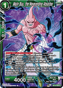 Majin Buu, the Neverending Absorber (BT14-080) [Cross Spirits] Dragon Ball Super