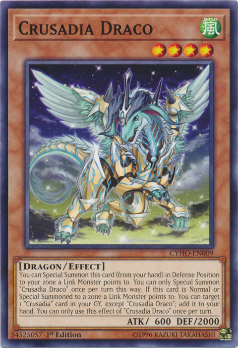 Crusadia Draco [CYHO-EN009] Common Yu-Gi-Oh!